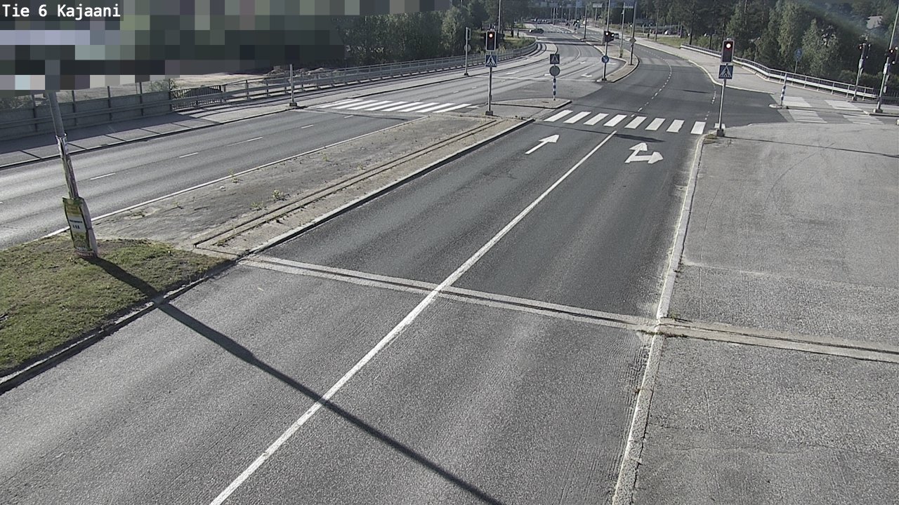 Weather Camera Image Väg 6 Kajana, Kajaani, Kainuu