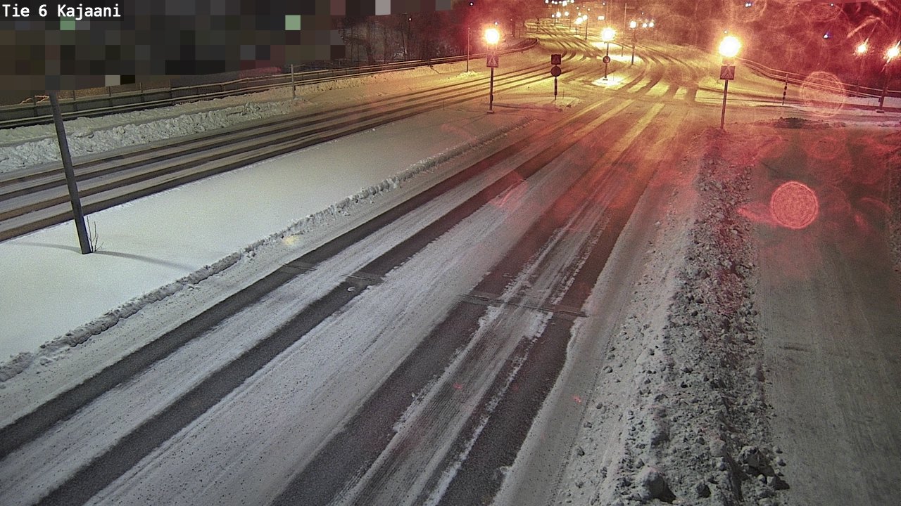 Weather Camera Image Väg 6 Kajana, Kajaani, Kainuu