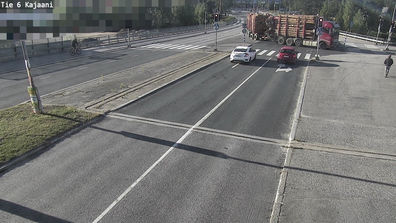 Weather Camera Image Road 6 Kajaani, Kajaani, Kainuu