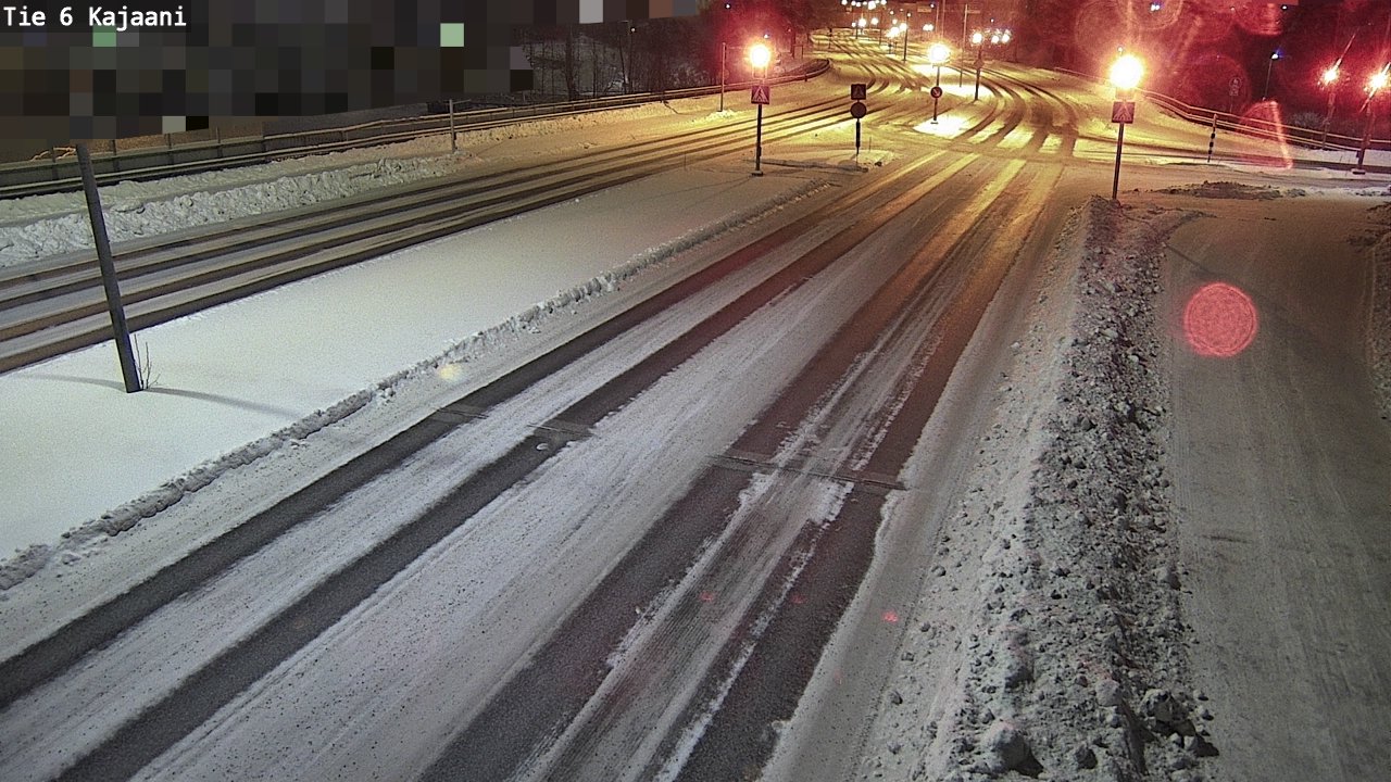 Weather Camera Image Väg 6 Kajana, Kajaani, Kainuu