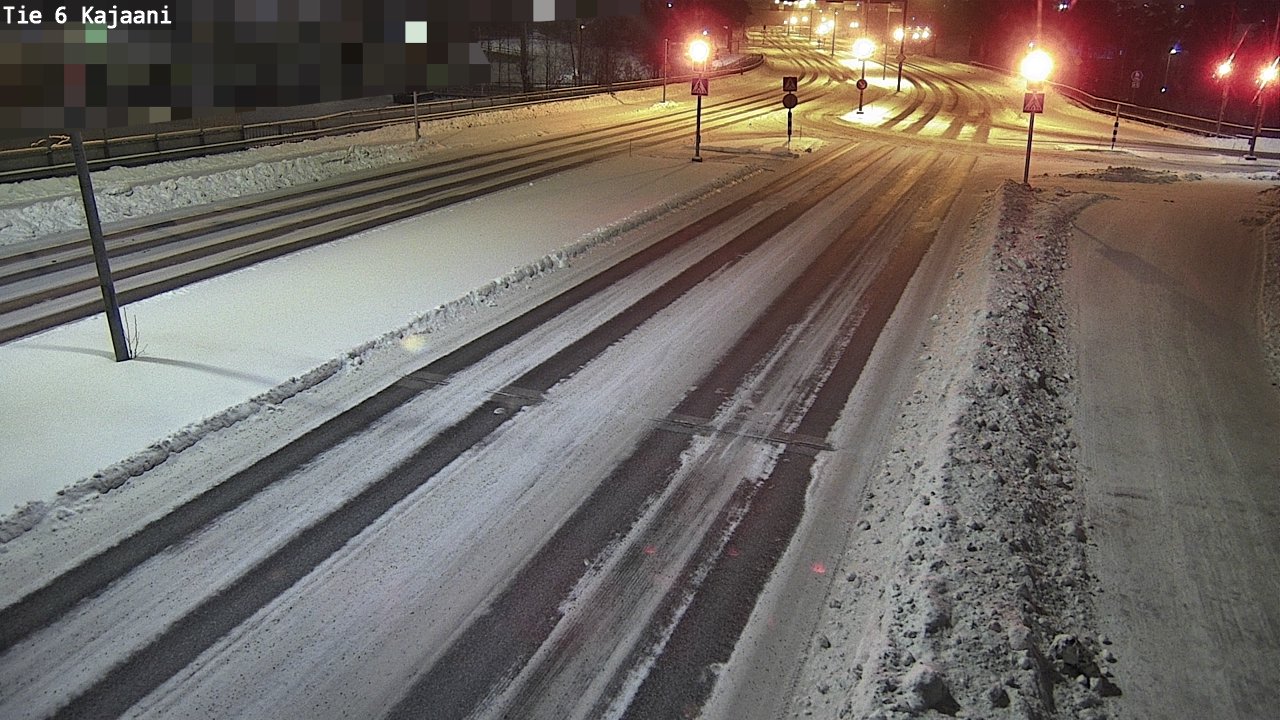 Weather Camera Image Väg 6 Kajana, Kajaani, Kainuu