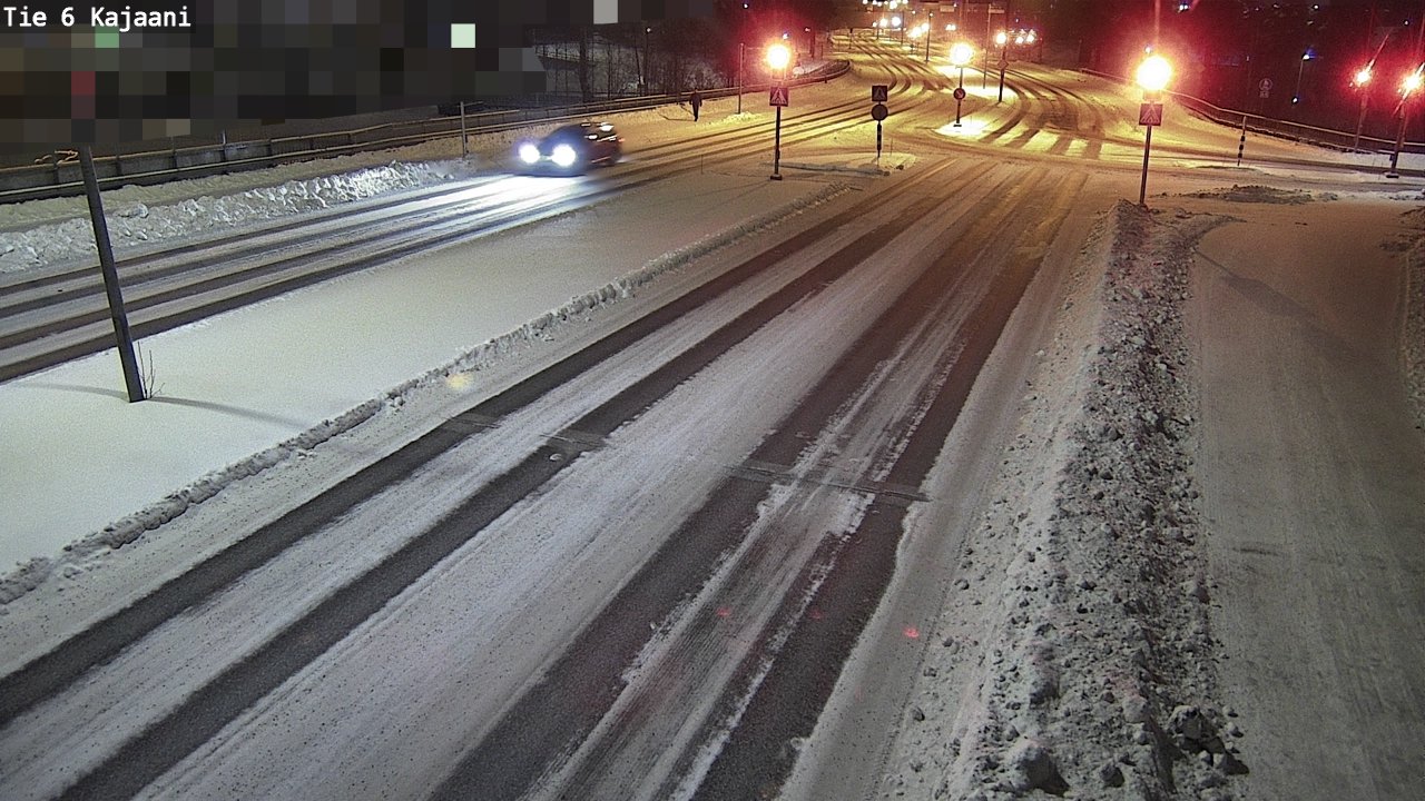 Weather Camera Image Väg 6 Kajana, Kajaani, Kainuu