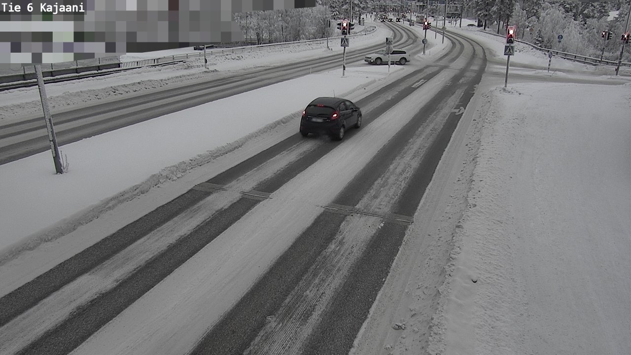 Weather Camera Image Road 6 Kajaani, Kajaani, Kainuu