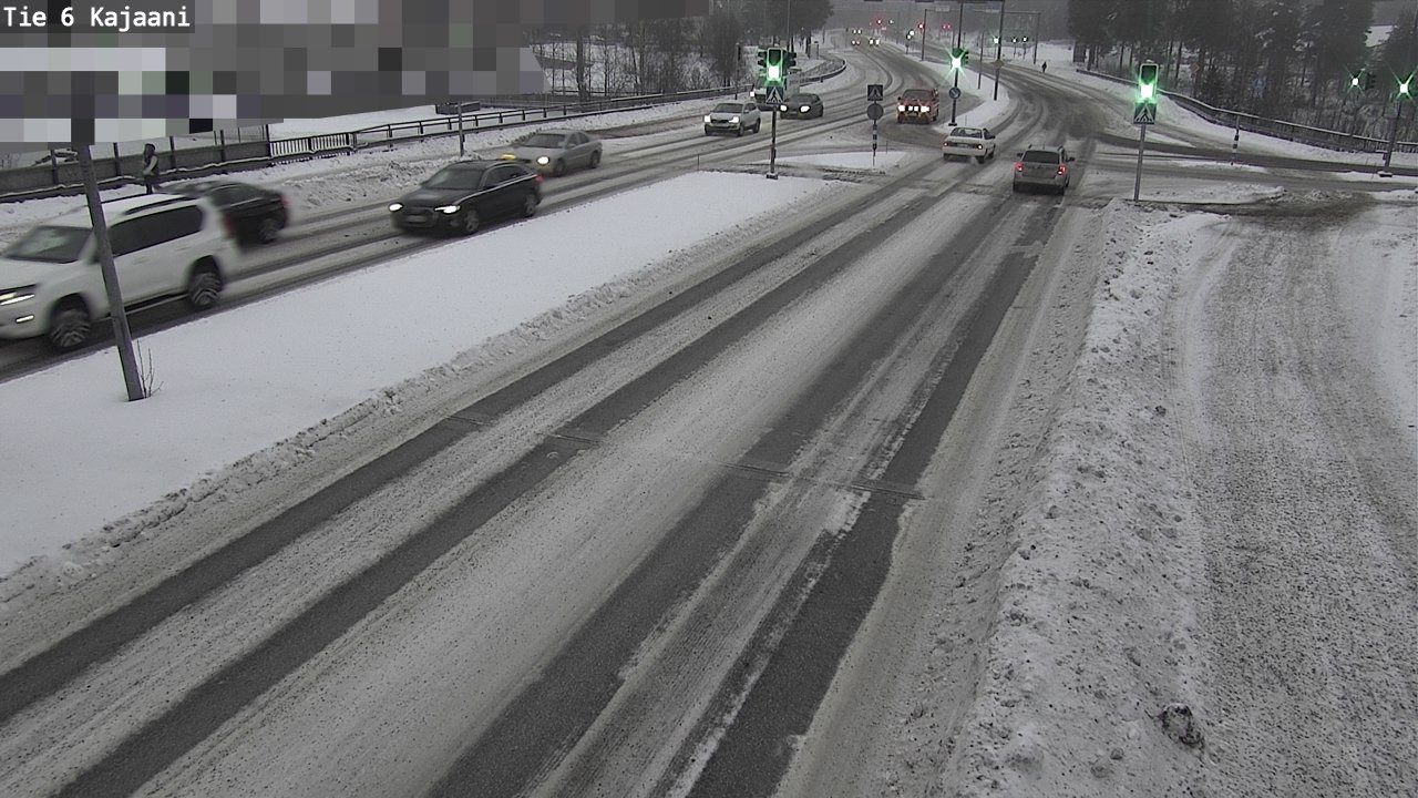 Weather Camera Image Väg 6 Kajana, Kajaani, Kainuu