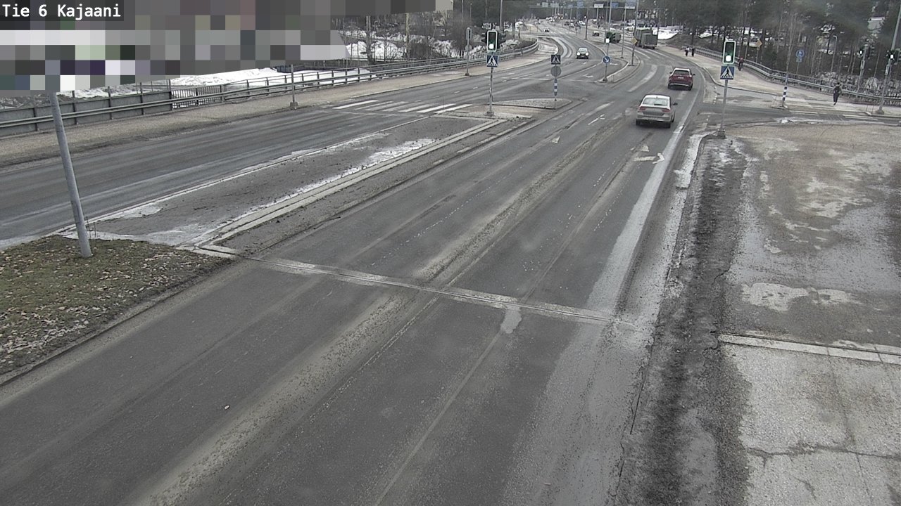 Weather Camera Image Road 6 Kajaani, Kajaani, Kainuu