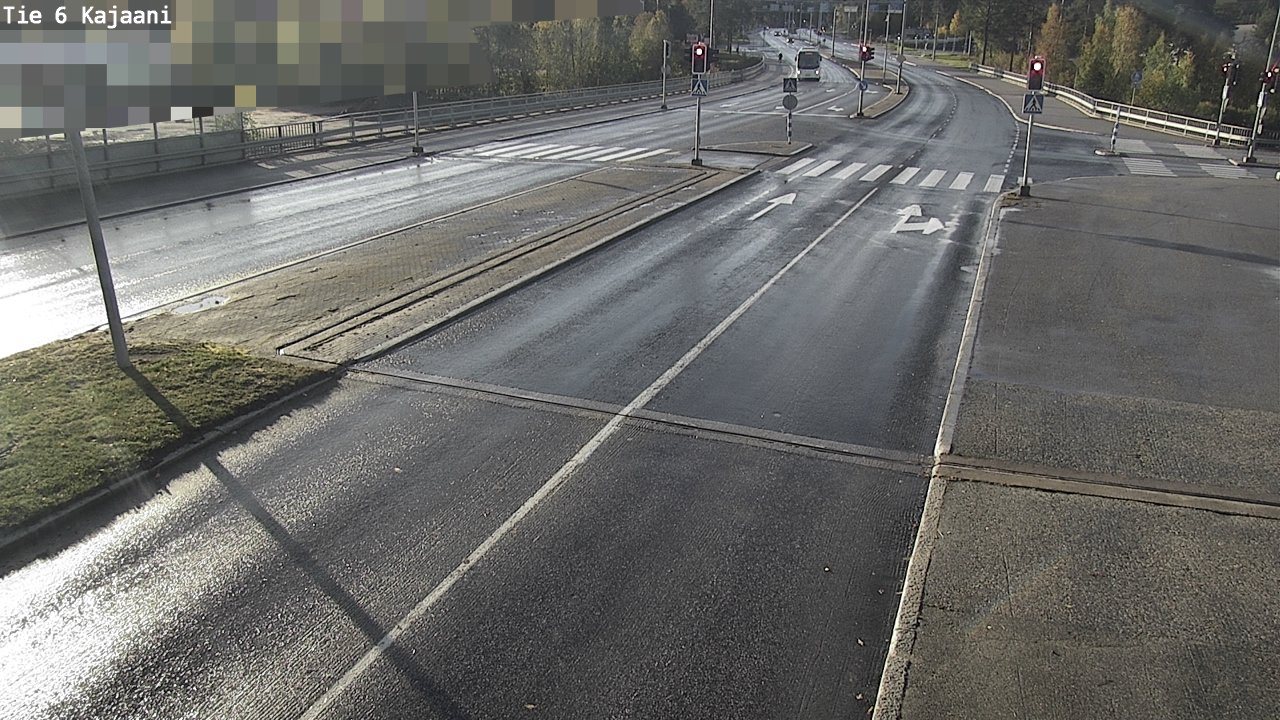 Weather Camera Image Väg 6 Kajana, Kajaani, Kainuu