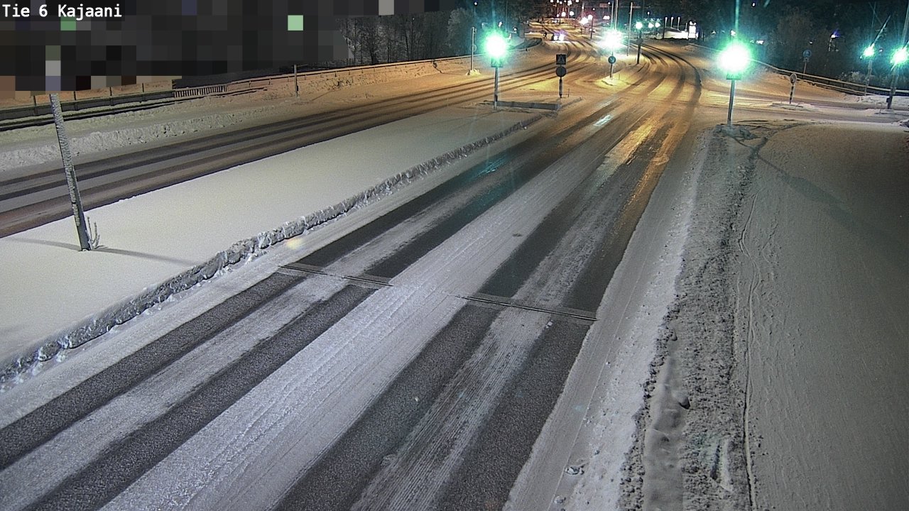 Weather Camera Image Road 6 Kajaani, Kajaani, Kainuu