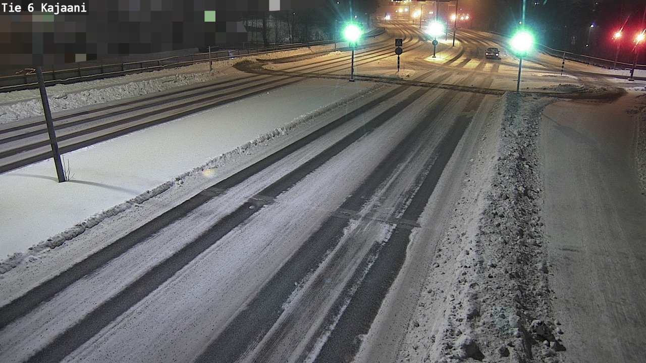 Weather Camera Image Väg 6 Kajana, Kajaani, Kainuu