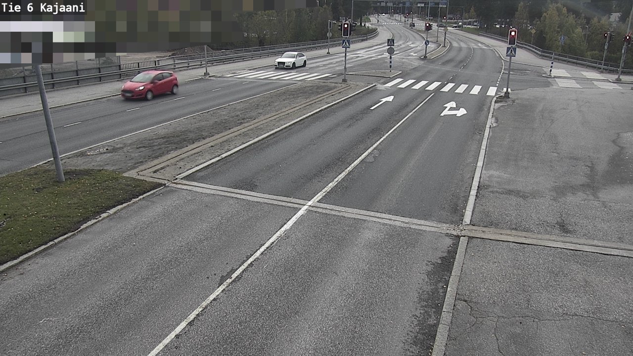 Weather Camera Image Väg 6 Kajana, Kajaani, Kainuu