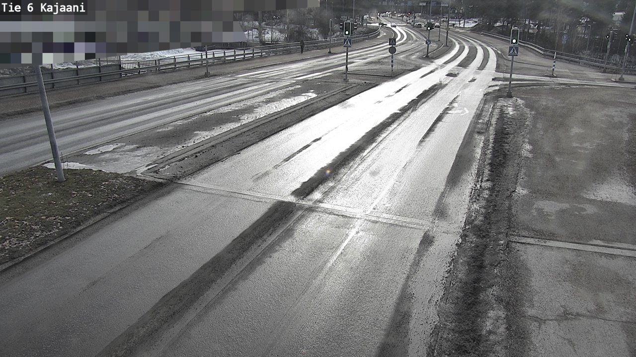 Weather Camera Image Road 6 Kajaani, Kajaani, Kainuu