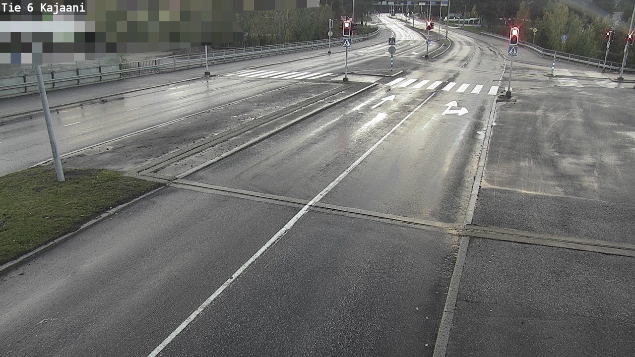 Weather Camera Image Road 6 Kajaani, Kajaani, Kainuu