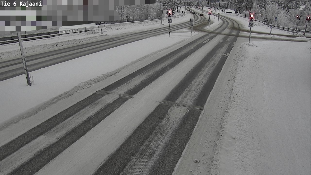 Weather Camera Image Road 6 Kajaani, Kajaani, Kainuu