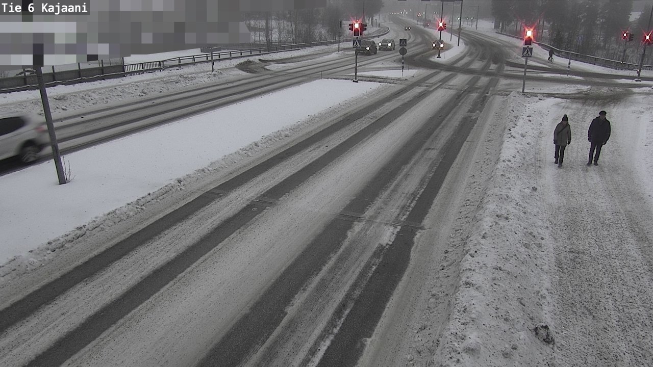 Weather Camera Image Väg 6 Kajana, Kajaani, Kainuu