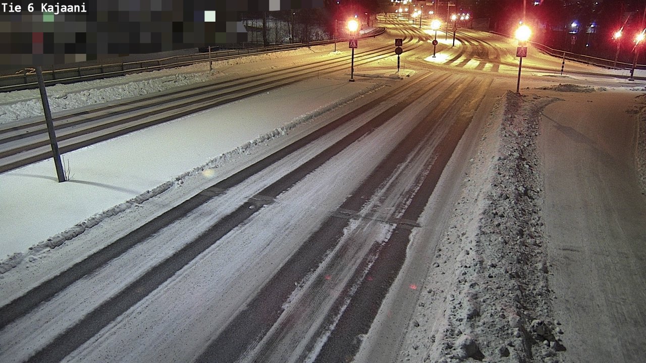 Weather Camera Image Väg 6 Kajana, Kajaani, Kainuu