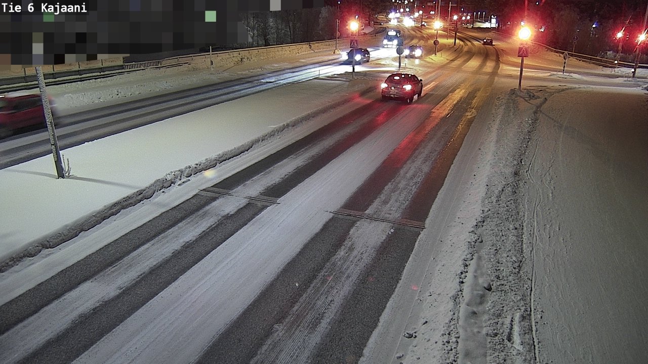 Weather Camera Image Road 6 Kajaani, Kajaani, Kainuu