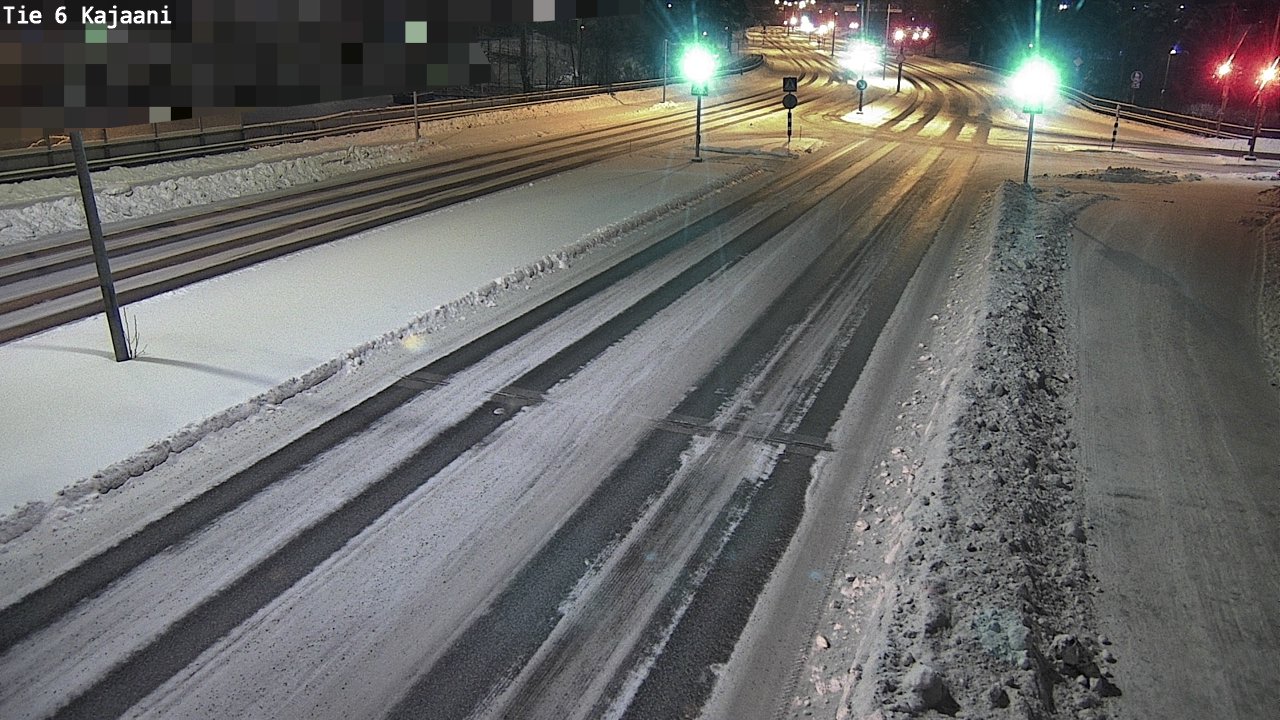 Weather Camera Image Väg 6 Kajana, Kajaani, Kainuu