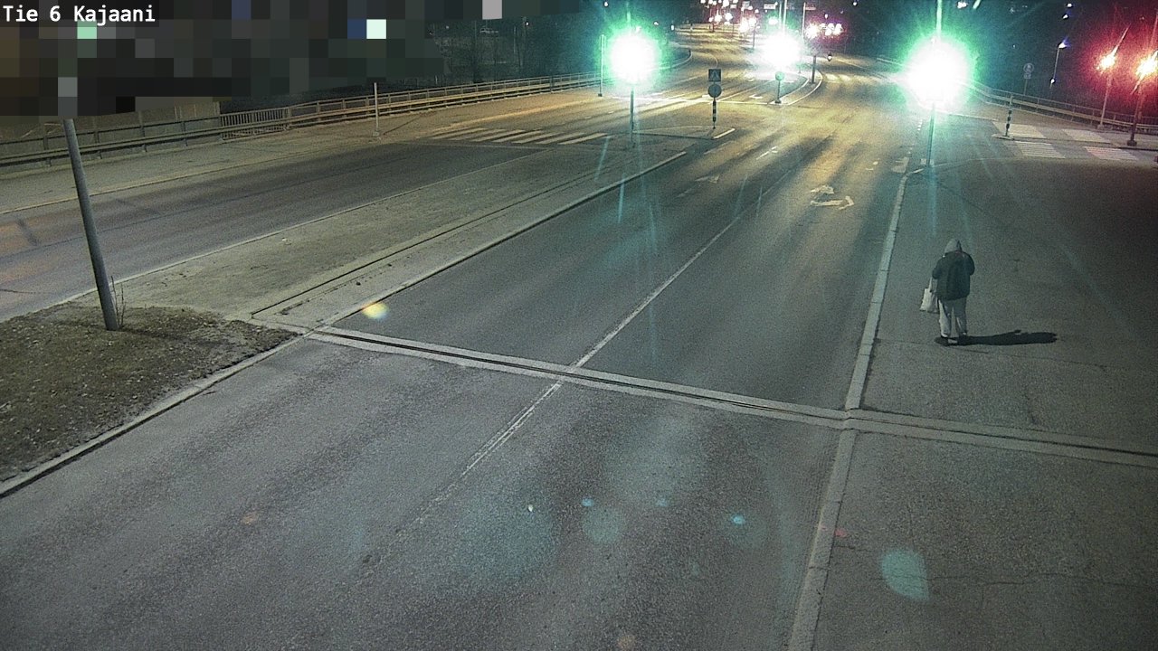 Weather Camera Image Road 6 Kajaani, Kajaani, Kainuu