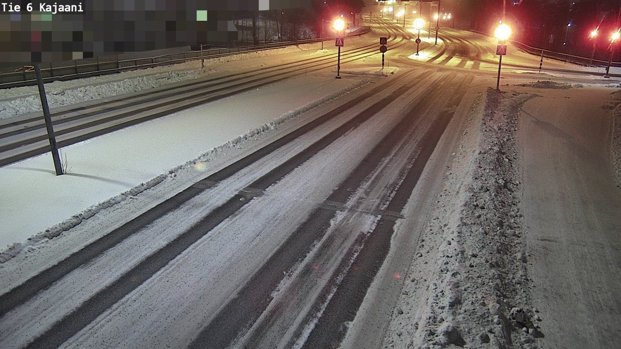 Weather Camera Image Väg 6 Kajana, Kajaani, Kainuu