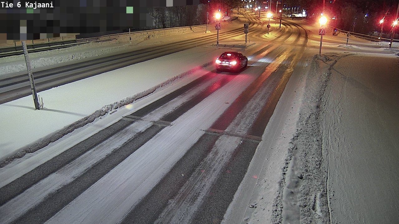 Weather Camera Image Road 6 Kajaani, Kajaani, Kainuu