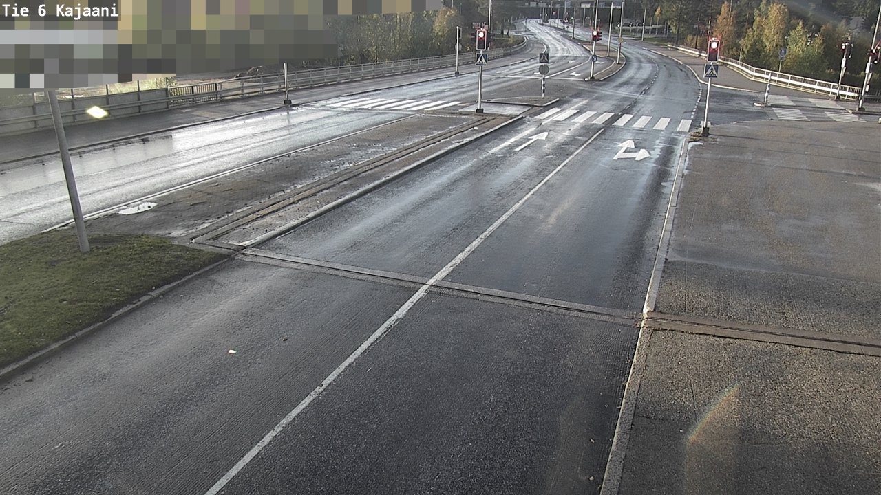 Weather Camera Image Road 6 Kajaani, Kajaani, Kainuu