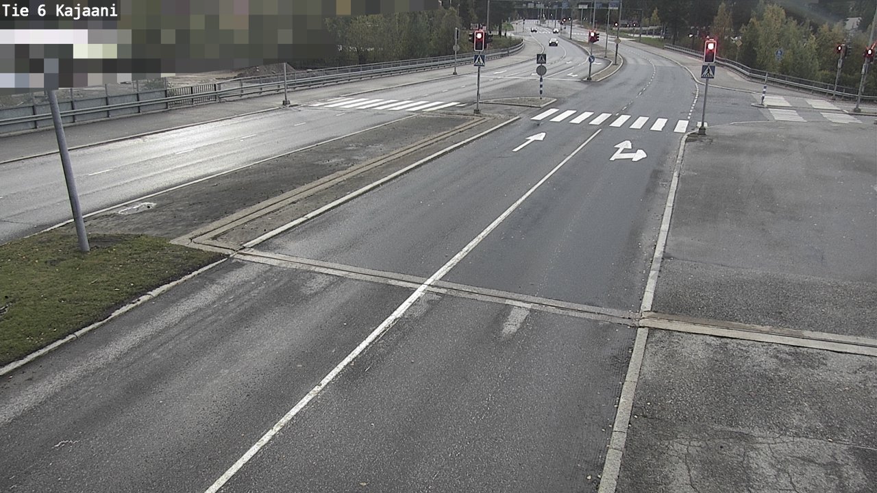 Weather Camera Image Väg 6 Kajana, Kajaani, Kainuu