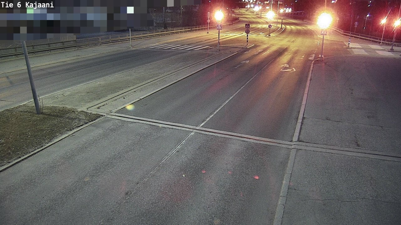 Weather Camera Image Road 6 Kajaani, Kajaani, Kainuu