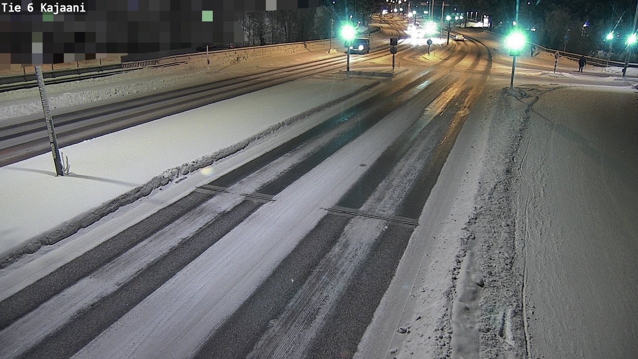 Weather Camera Image Road 6 Kajaani, Kajaani, Kainuu
