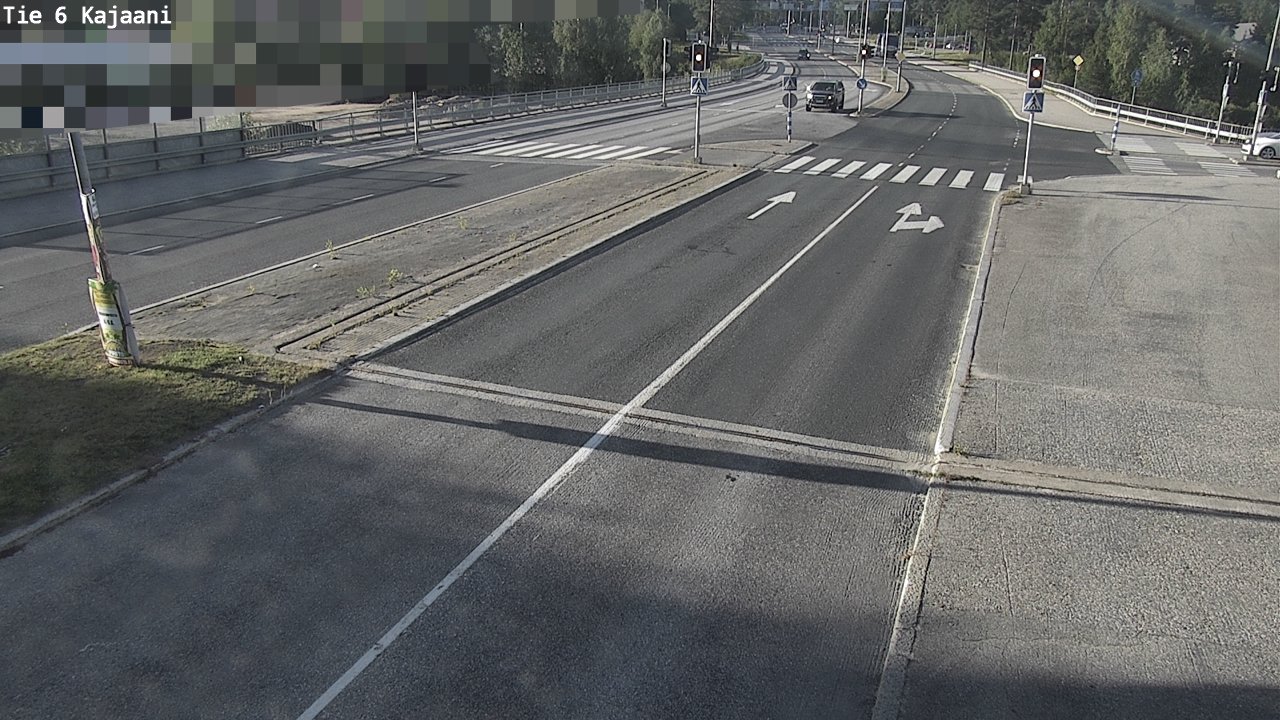 Weather Camera Image Road 6 Kajaani, Kajaani, Kainuu