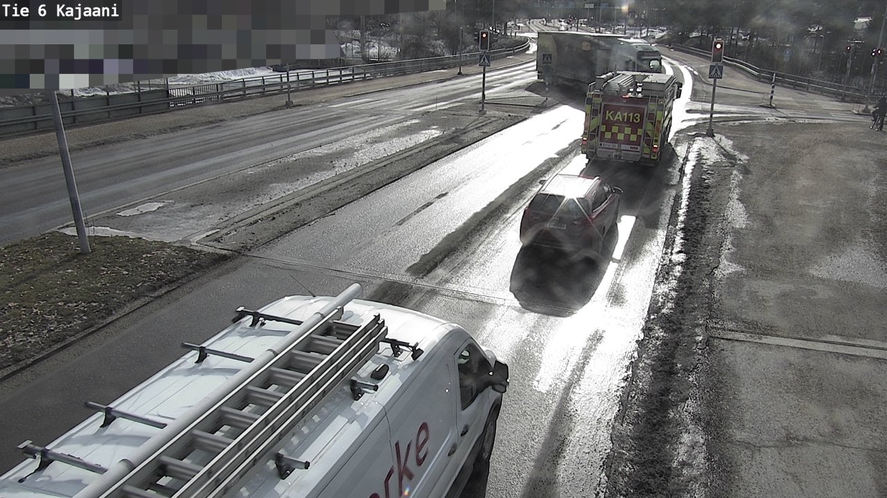 Weather Camera Image Road 6 Kajaani, Kajaani, Kainuu