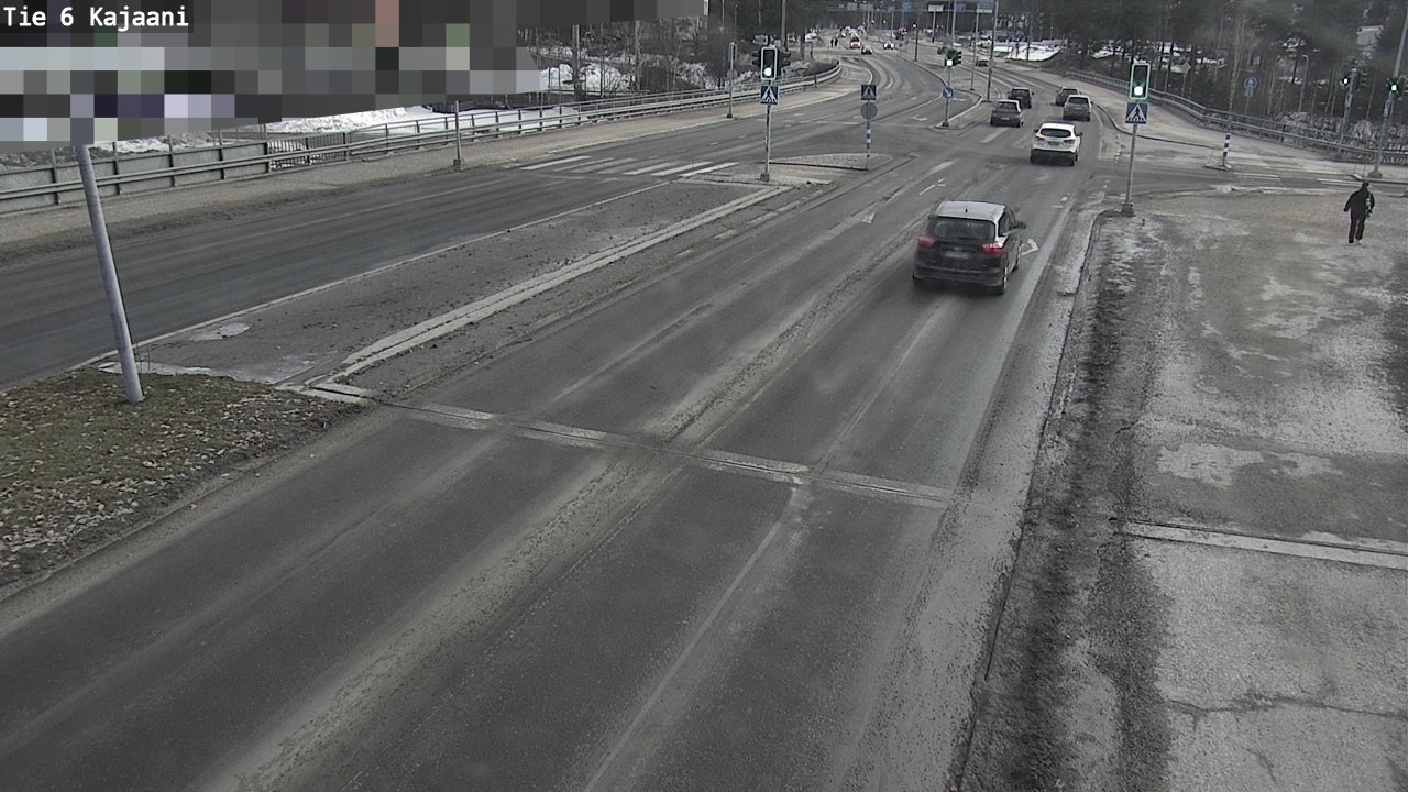 Weather Camera Image Road 6 Kajaani, Kajaani, Kainuu