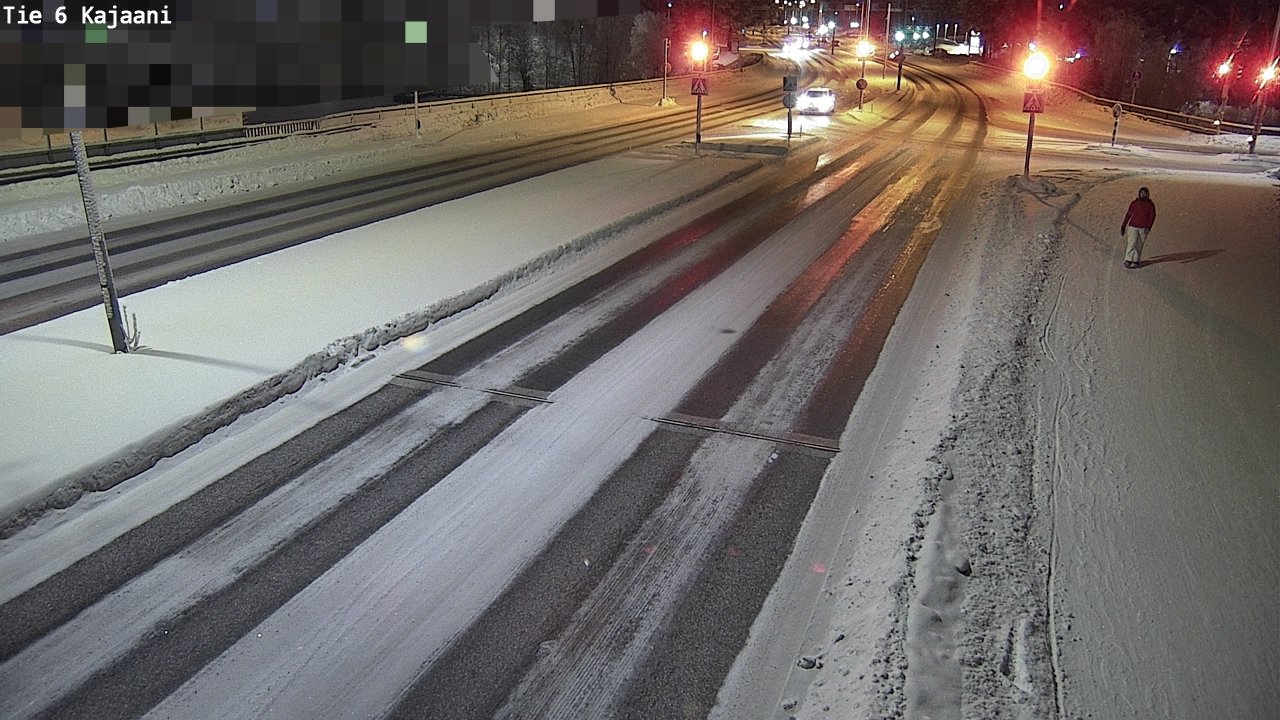 Weather Camera Image Road 6 Kajaani, Kajaani, Kainuu