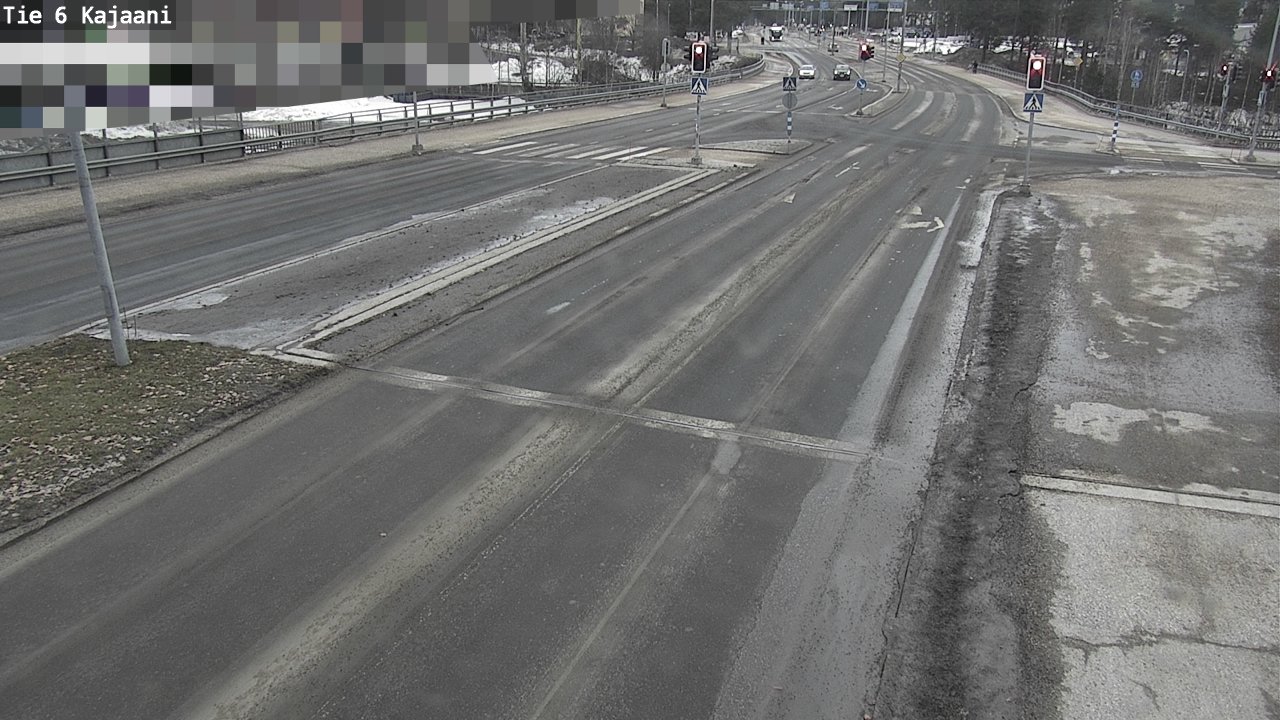 Weather Camera Image Road 6 Kajaani, Kajaani, Kainuu