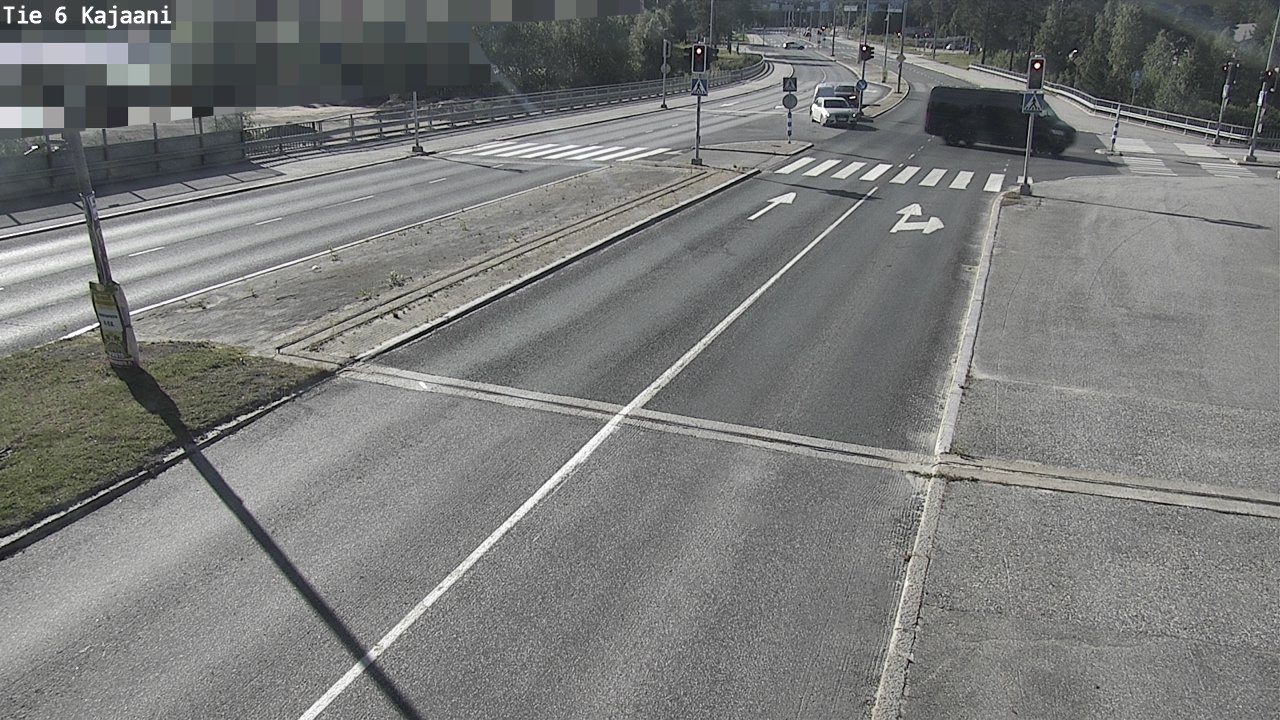 Weather Camera Image Väg 6 Kajana, Kajaani, Kainuu