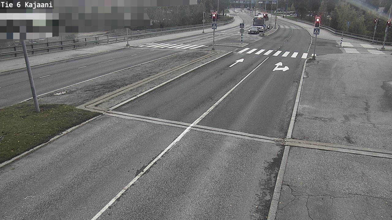 Weather Camera Image Väg 6 Kajana, Kajaani, Kainuu