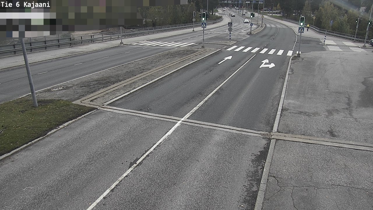Weather Camera Image Väg 6 Kajana, Kajaani, Kainuu