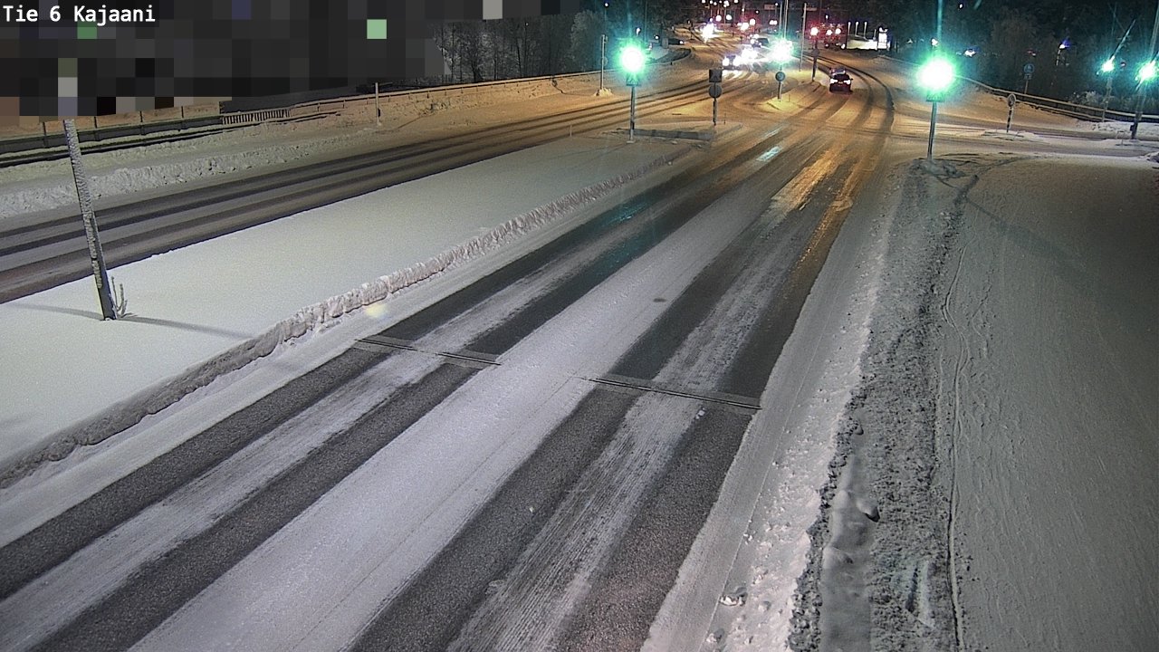 Weather Camera Image Road 6 Kajaani, Kajaani, Kainuu