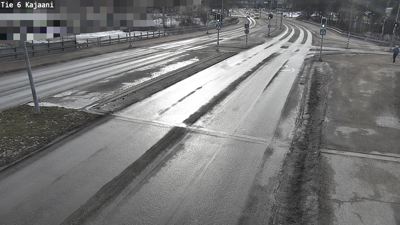 Weather Camera Image Road 6 Kajaani, Kajaani, Kainuu