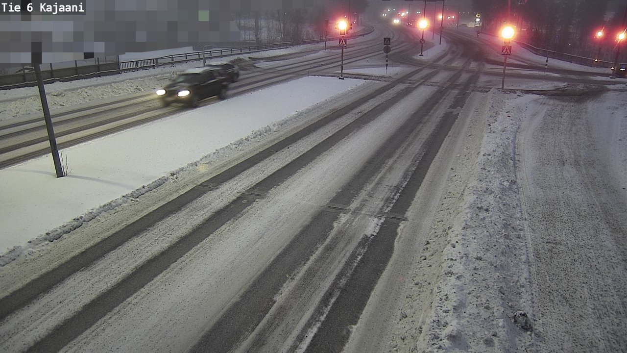 Weather Camera Image Väg 6 Kajana, Kajaani, Kainuu
