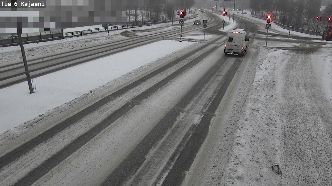 Weather Camera Image Väg 6 Kajana, Kajaani, Kainuu