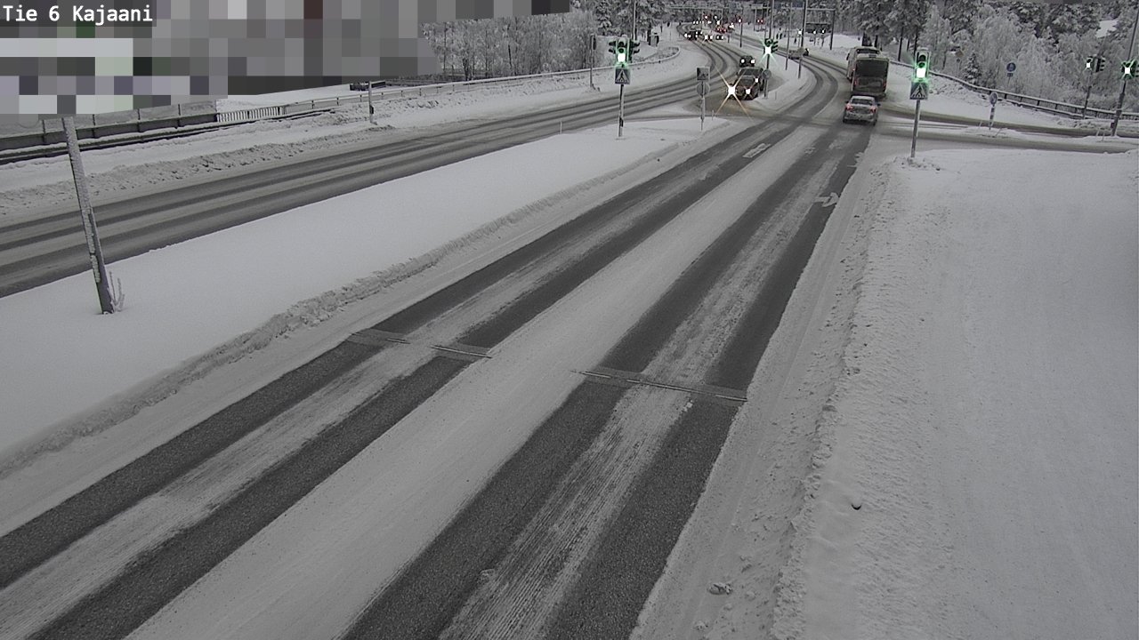 Weather Camera Image Road 6 Kajaani, Kajaani, Kainuu