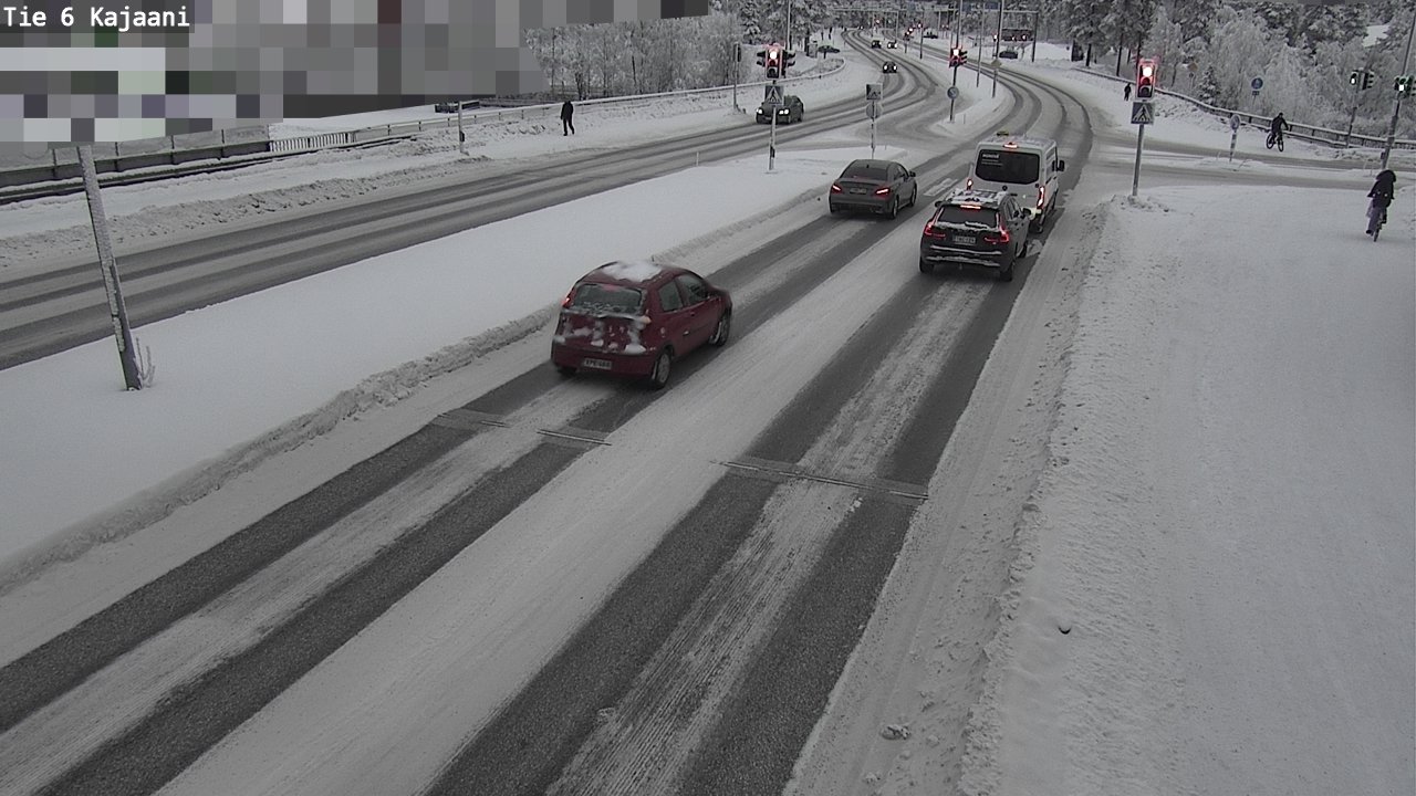 Weather Camera Image Road 6 Kajaani, Kajaani, Kainuu
