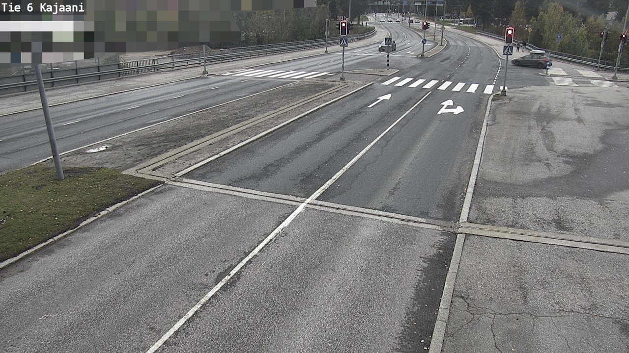 Weather Camera Image Väg 6 Kajana, Kajaani, Kainuu