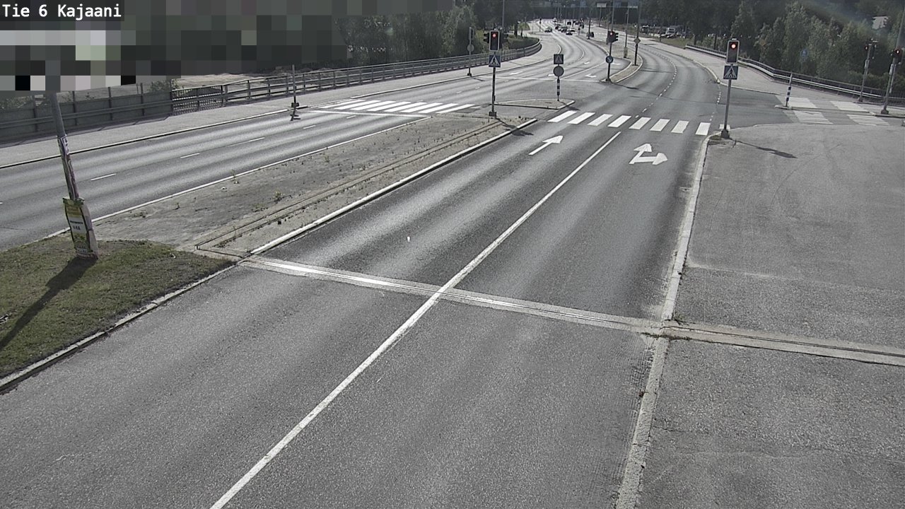 Weather Camera Image Väg 6 Kajana, Kajaani, Kainuu