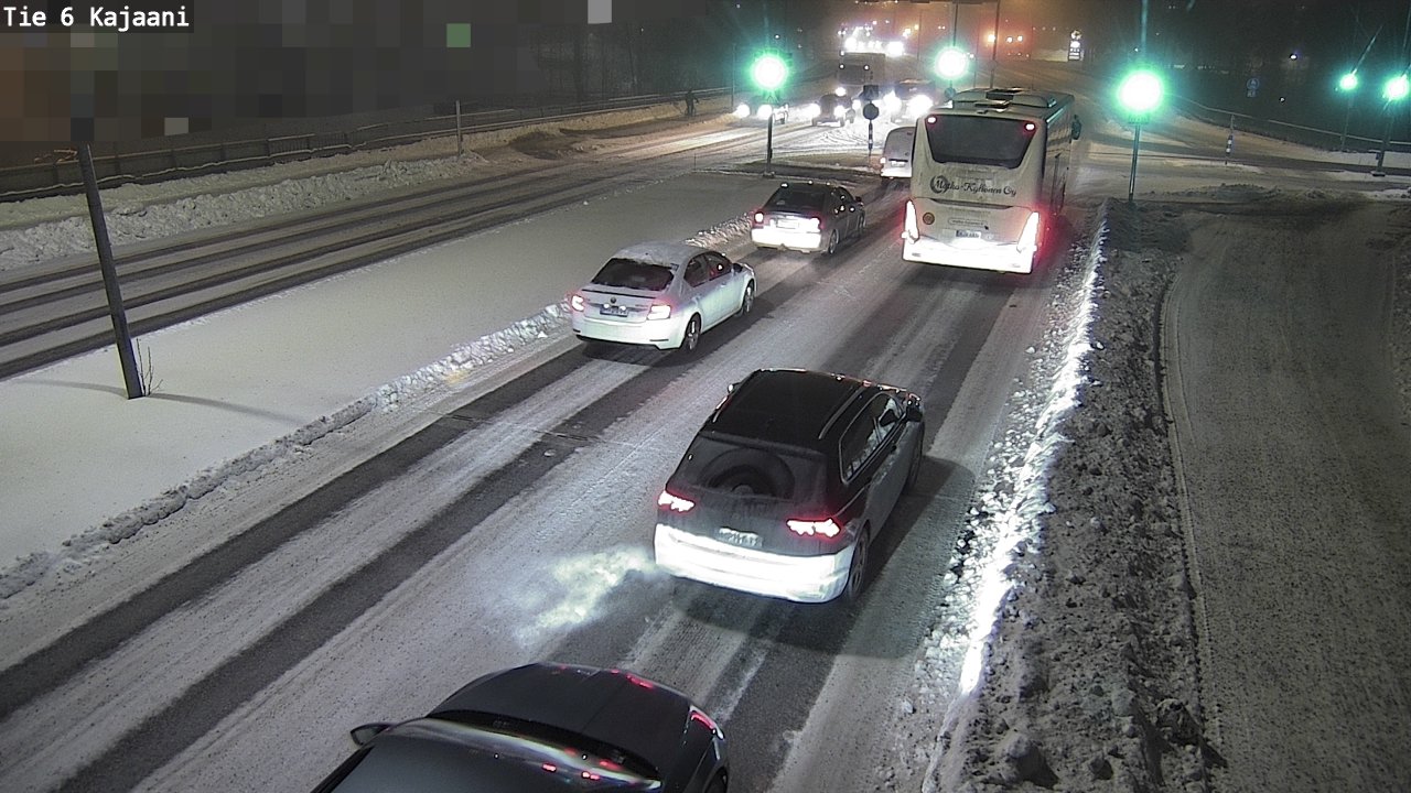 Weather Camera Image Väg 6 Kajana, Kajaani, Kainuu