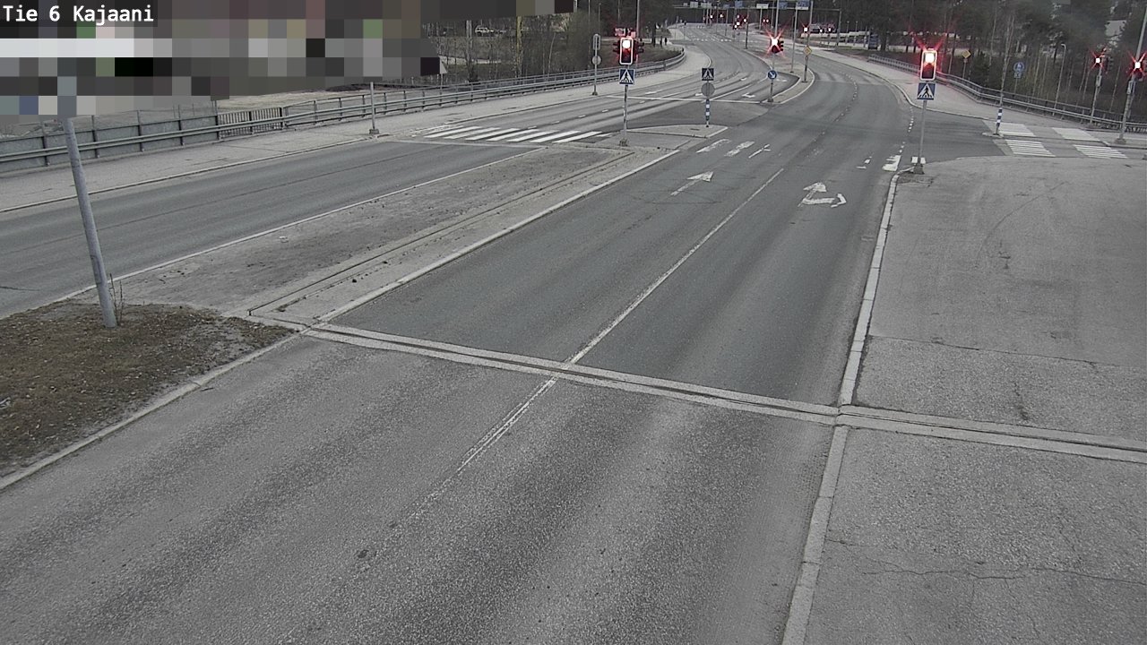 Weather Camera Image Väg 6 Kajana, Kajaani, Kainuu