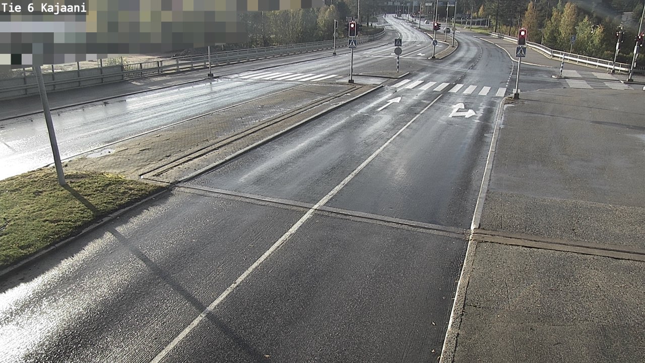 Weather Camera Image Road 6 Kajaani, Kajaani, Kainuu