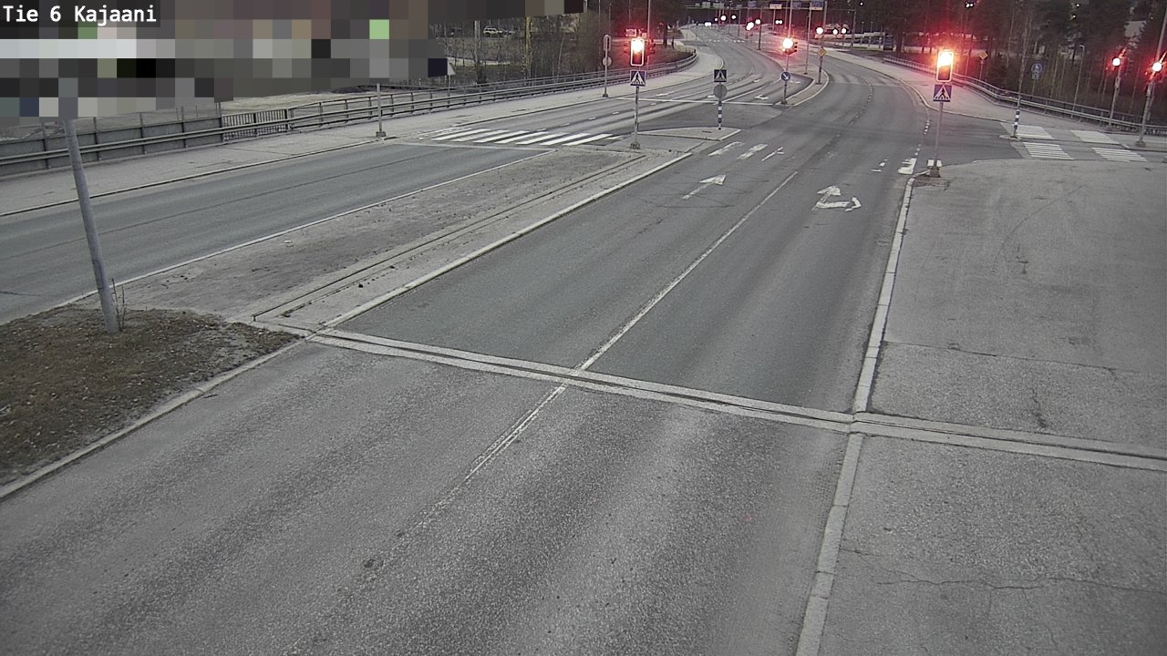 Weather Camera Image Road 6 Kajaani, Kajaani, Kainuu
