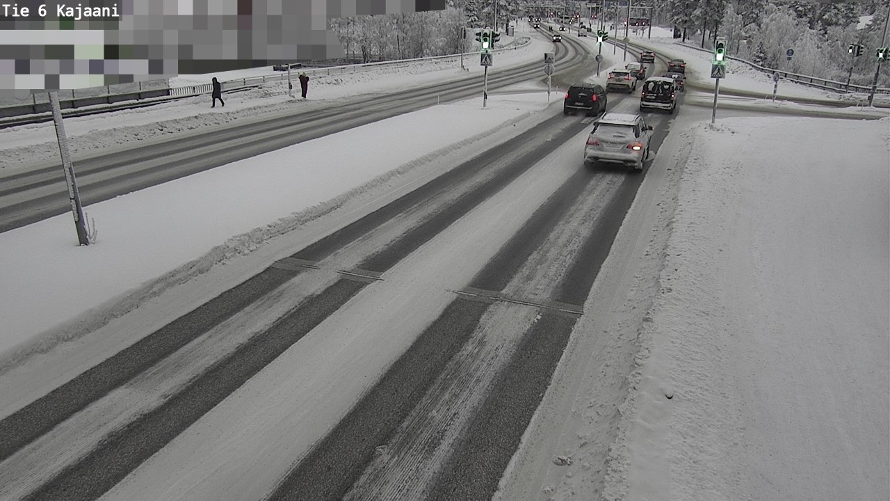 Weather Camera Image Road 6 Kajaani, Kajaani, Kainuu