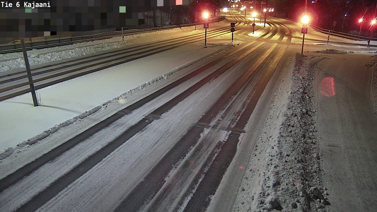 Weather Camera Image Väg 6 Kajana, Kajaani, Kainuu