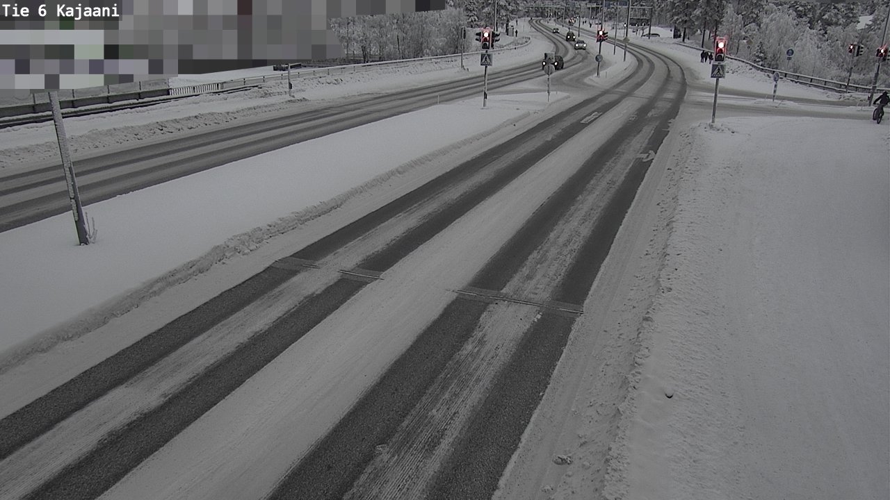 Weather Camera Image Road 6 Kajaani, Kajaani, Kainuu